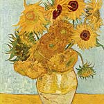 Ван Гог: картина «Подсолнухи»