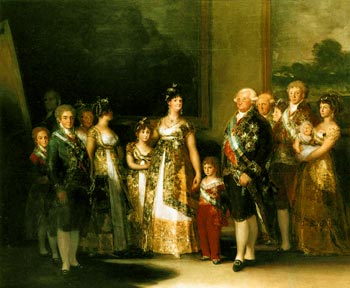 Семья короля Карла IV