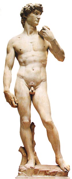 Скульптура Давид Микеланджело Буонарроти